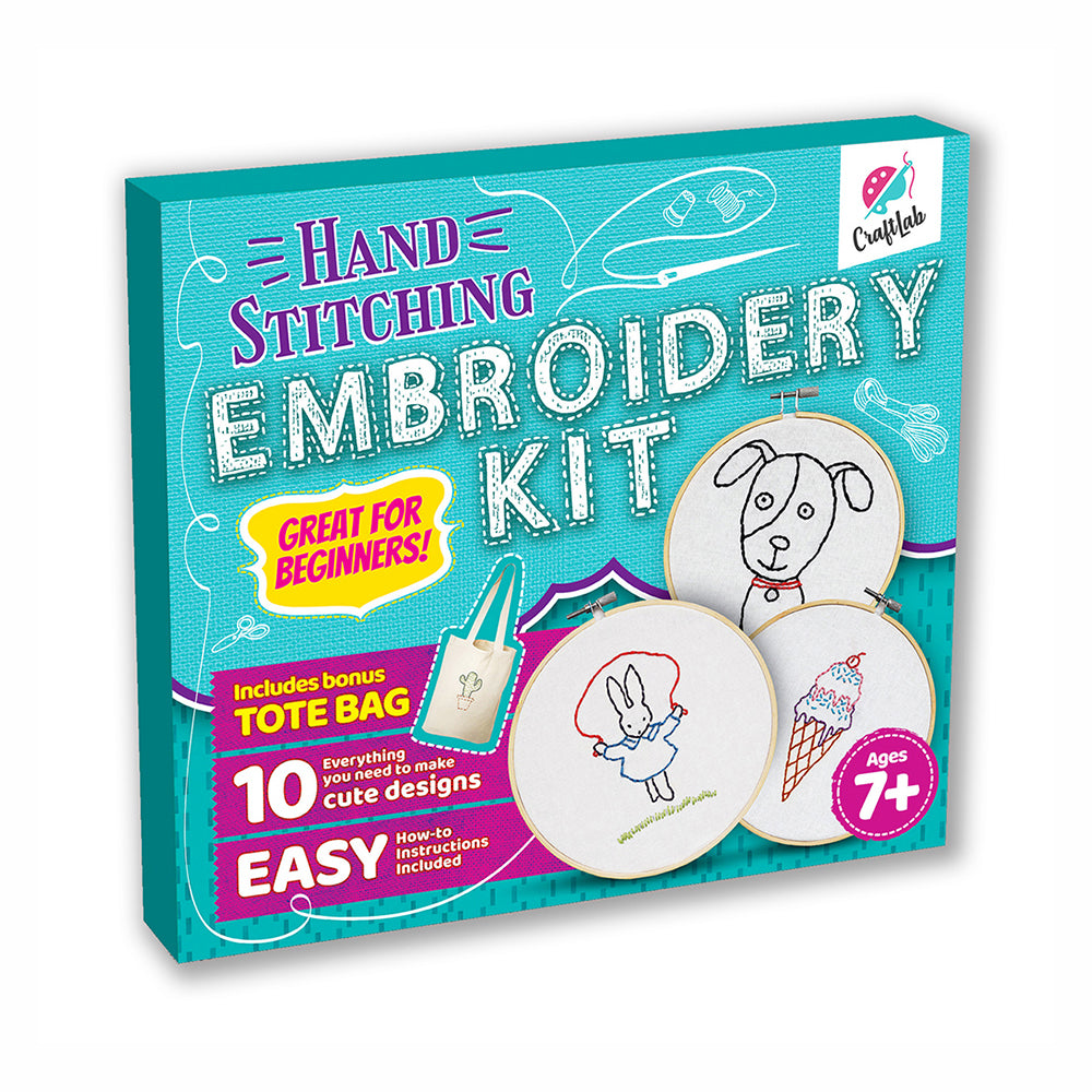 kids embrodery kit cross stitch supplies